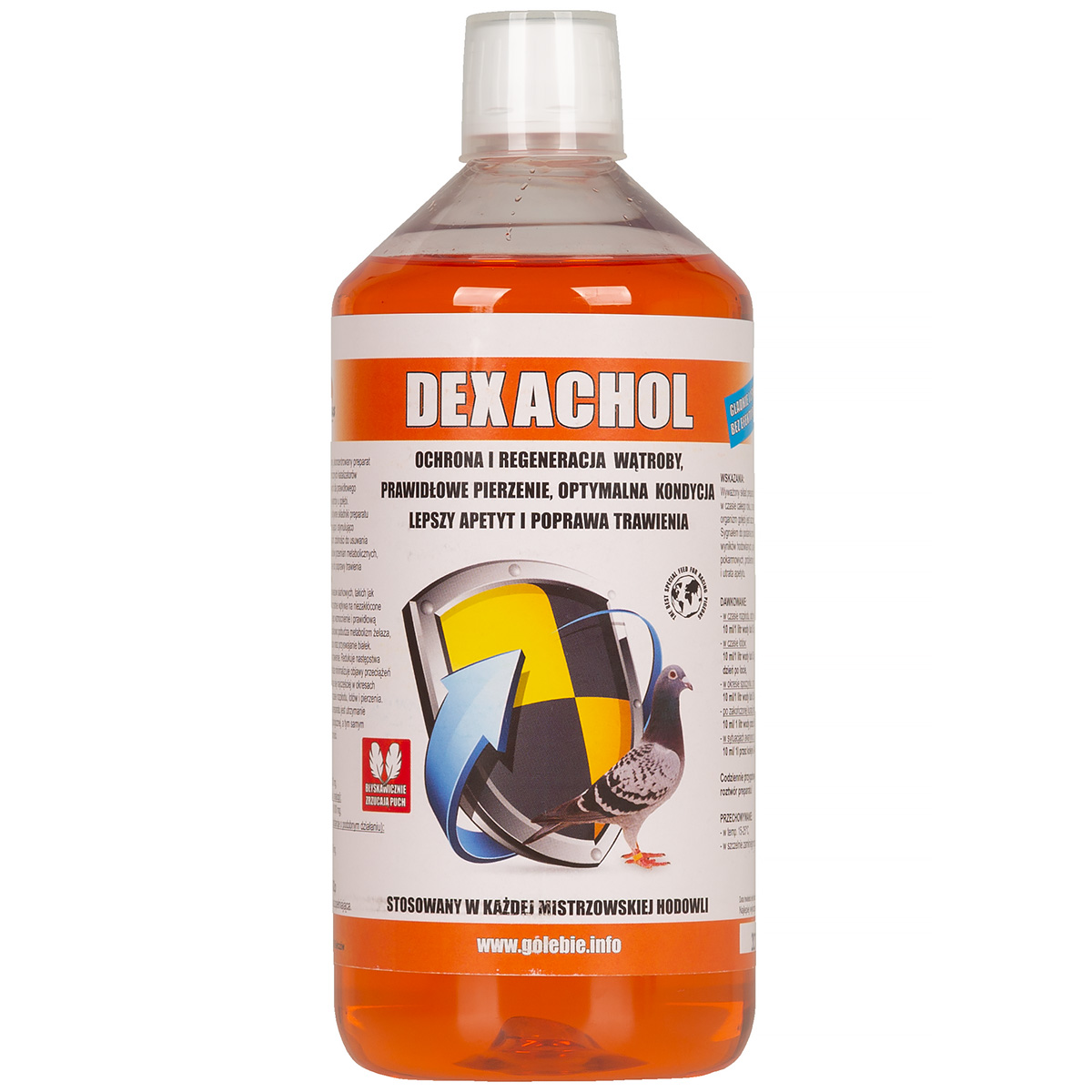 DEXACHOL tonik ochronny wspierający regenerację wątroby, pierzenie 1 L