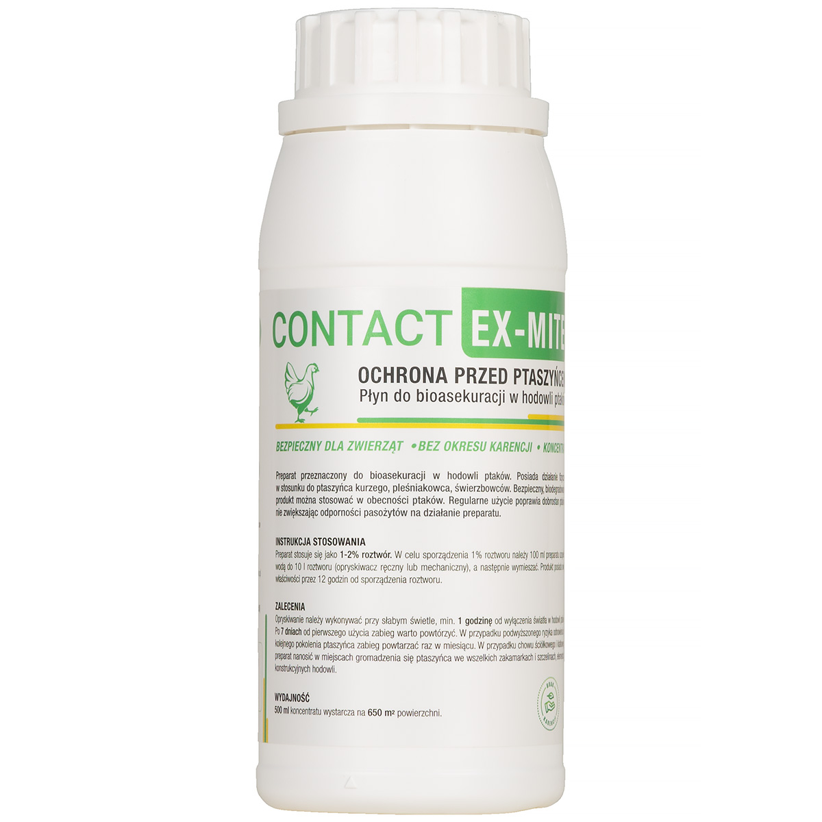 Ochrona przed ptaszyńcem - Contact EX-MITE do oprysku 500 ml