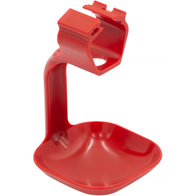 Jednoramienna miseczka okapowa pod poidło niplowe