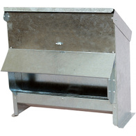 Karmidło zewnętrzne metalowe z zasobnikiem 25 litrów