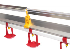 Kompletna linia pojenia dla drobiu PREMIUM z obrotową antygrzędą - 3m