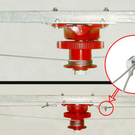 Cybanta ocynkowana zacisk linowy linki 5 mm