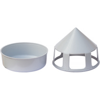 Karmidło dla gołębi na grit i mieszanki mineralne bez podziałki