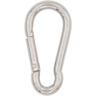 Karabińczyk nierdzewny do systemów podwieszenia 6 x 60 mm