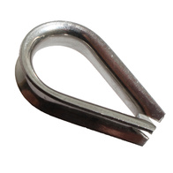 Kausza nierdzewna łezka do linki do tworzenia pętli 5 mm