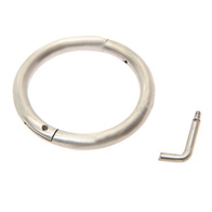 Kółko nosowe dla byków 70 mm ze stali nierdzewnej