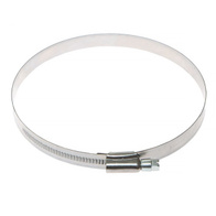 Opaska ślimakowa nierdzewna 12 x 110-130 mm
