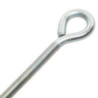 Śruba M12 ocynkowana z uchem 295 mm
