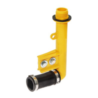 Uchwyt z wyjściem z mufą 22 x 22 mm do reduktora zbiornikowego LUBING