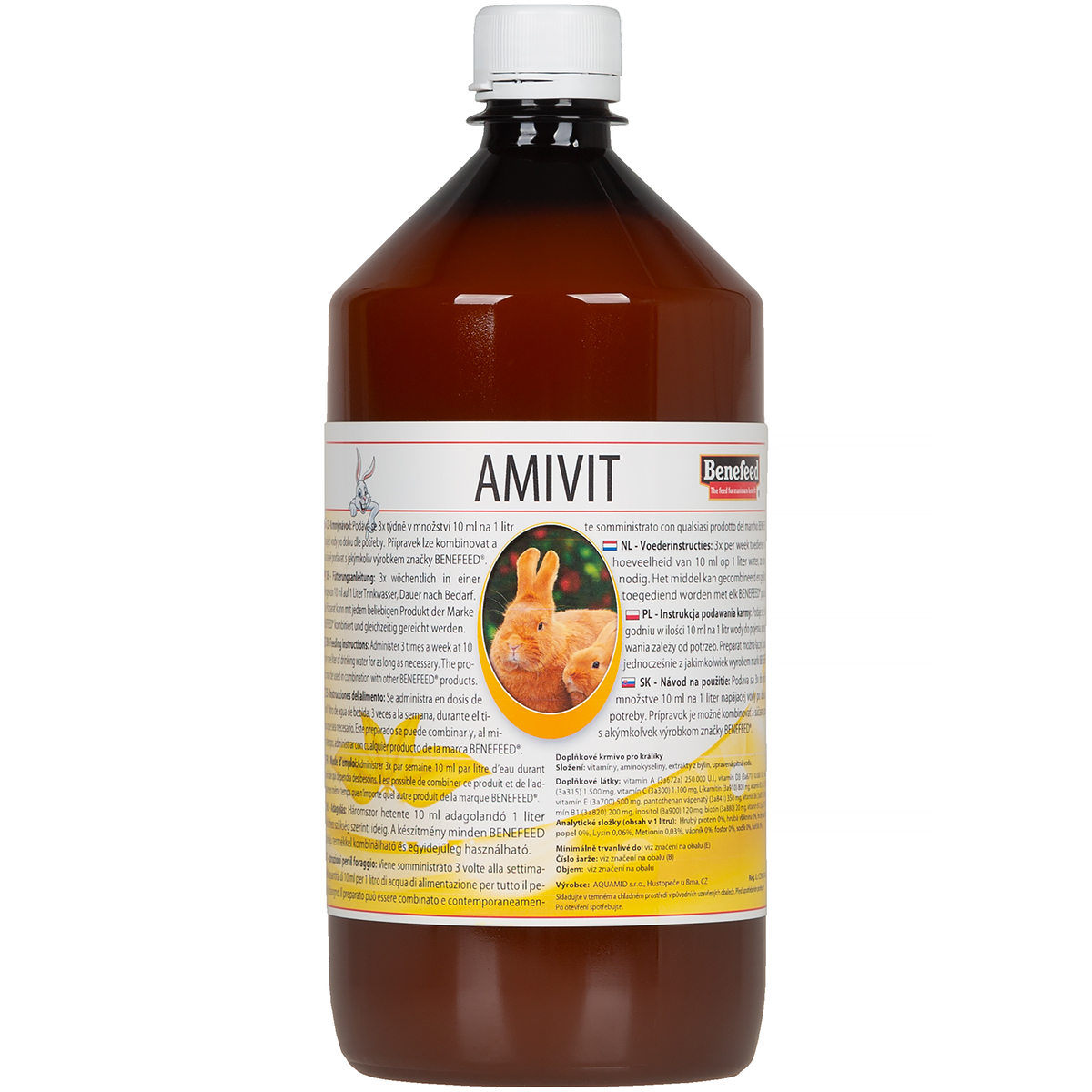 AMIVIT 1000 ml zestaw witamin i aminokwasów dla królików