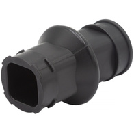 Mufa złączka gumowa ze zgrubieniem na rurę 22 x 22 mm