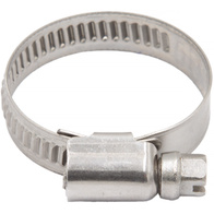 Opaska obejma skręcana nierdzewna na mufy gumowe 22 x 22 mm