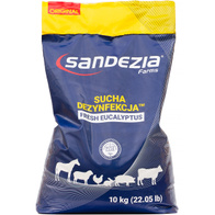 Sandezia sucha dezynfekcja 10 kg wirusy, bakterie, grzyby, pasożyty