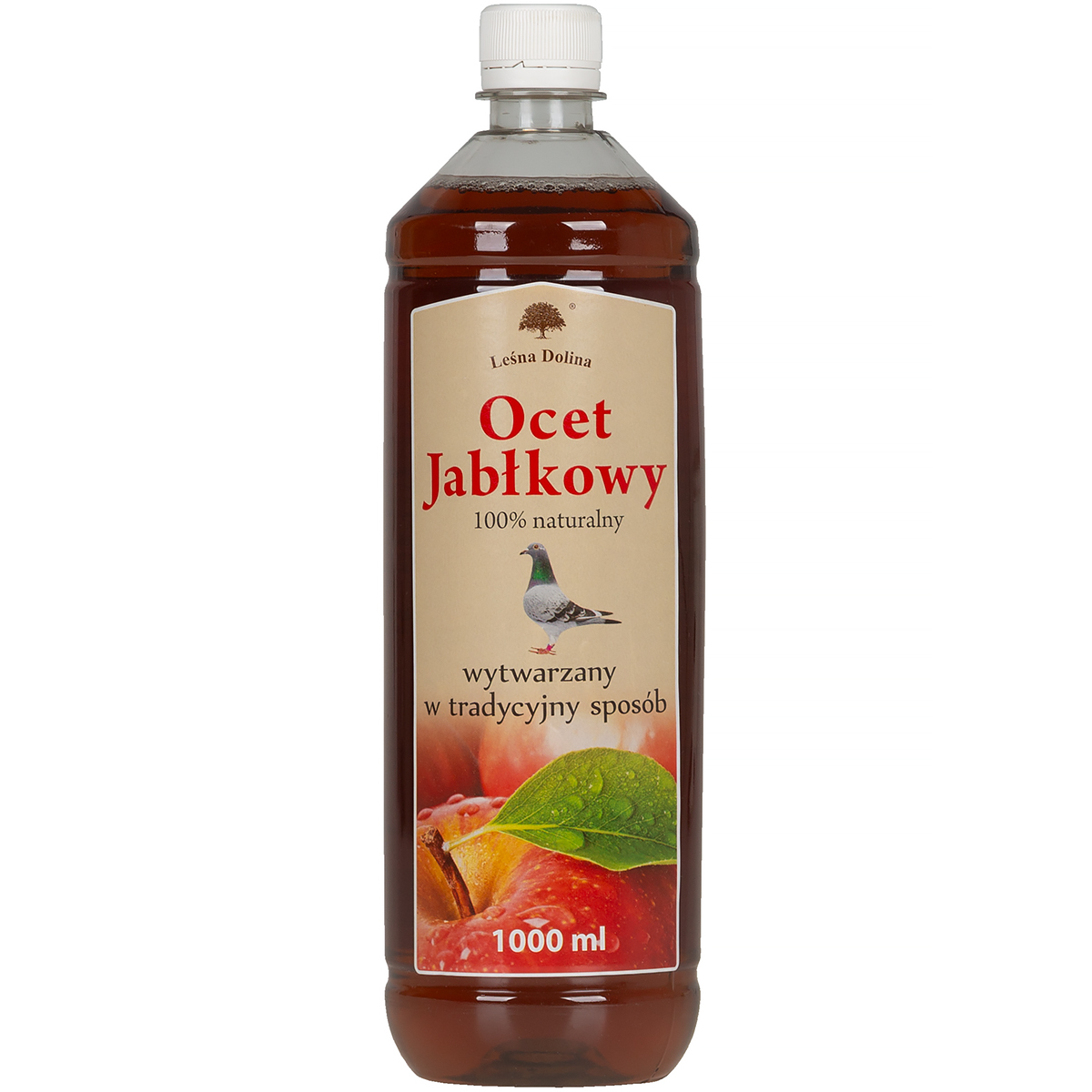 Ocet jabłkowy na pracę przewodu pokarmowego dla gołębi 1 l