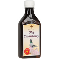 Olej czosnkowy naturalny na odporność dla gołębi 250 ml
