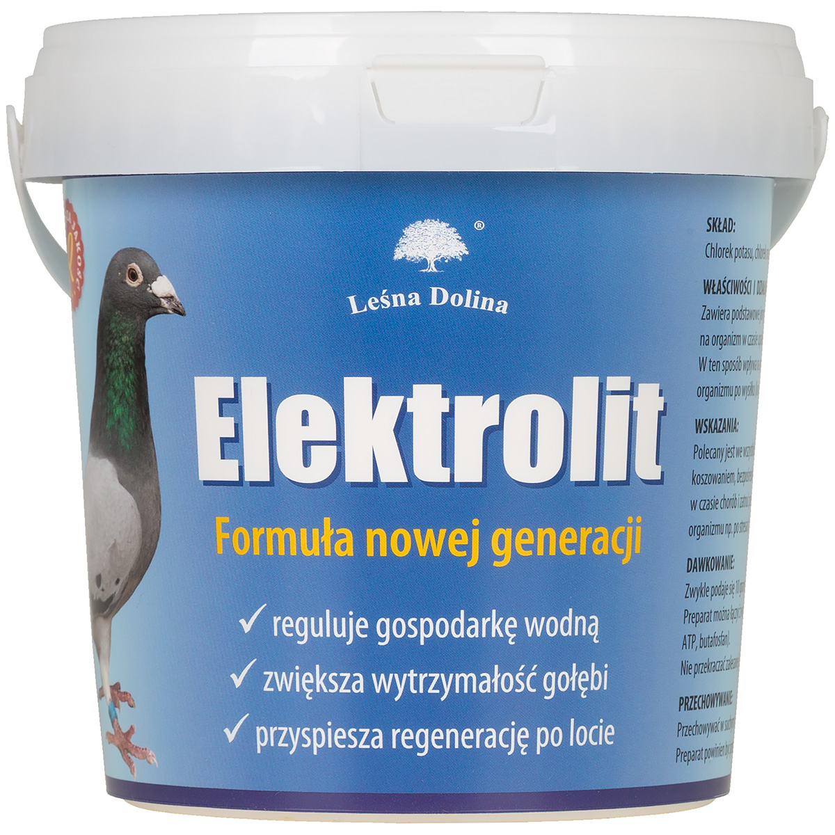 Elektrolit dla gołębi przeciw odwodnieniom 700 g