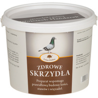 Preparat na zdrowe skrzydła, prawidłową budowe kości, wiązadeł i stawów dla gołębi 2,5 kg