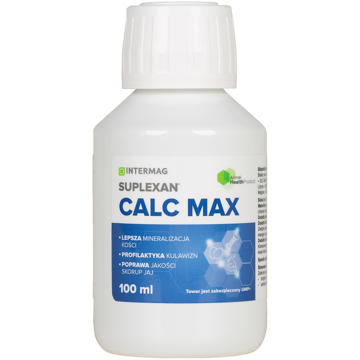 SUPLEXAN CALC MAX na wzmocnienie kości i skorupy jaj ptaków 