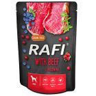 Mokra karma dla psa RAFI z wołowiną 300 g saszetka 1 szt.