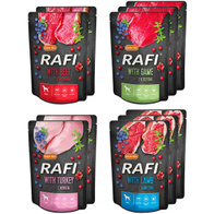 karma dla psów rafi mix 10 x 300g
