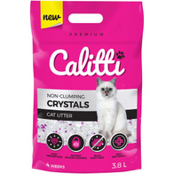 Żwirek silikonowy dla kota Calitti Crystals zestaw 6 x 3,8 l