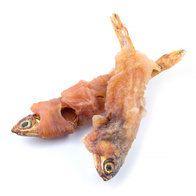 Maced suszona rybka z kurczakiem 0,5 kg przysmak dla psa