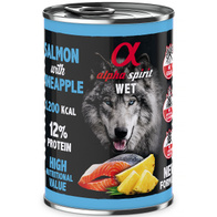Mokra karma dla psa Alpha Spirit mix smaków zestaw 12 x 400 g