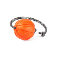 Zabawka dla psa Liker Cord 9 piłka ze sznurkiem dla psów dużych ras