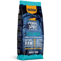 Sucha karma dla psa półwilgotna PRIMAL SPIRIT Iberian Salmon miękkie chrupki 12 kg dorosłe psy