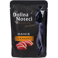 Mokra karma dla kota Dolina Noteci Premium kaczka 10 x 85 g