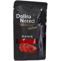Mokra karma dla kota sterylizowanego Dolina Noteci Premium danie z wołowiny 85 g