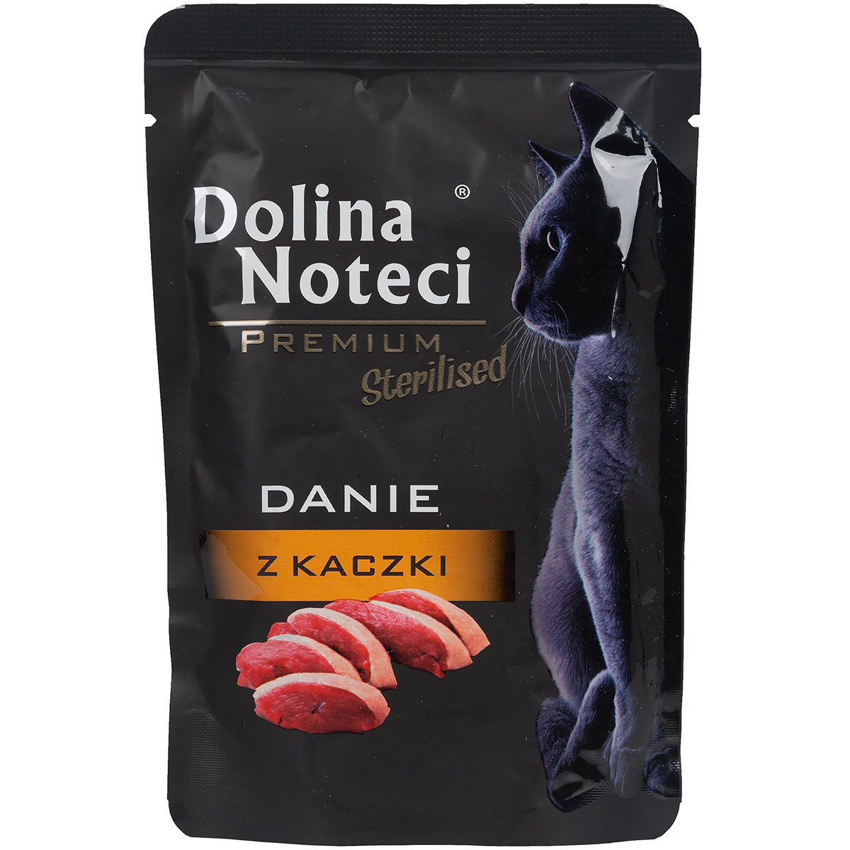 Mokra karma dla kota sterylizowanego Dolina Noteci Premium danie z kaczki 85 g