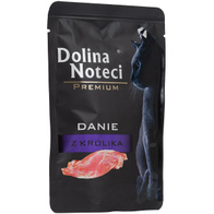 Mokra karma dla kota Dolina Noteci Premium danie z królika 85 g