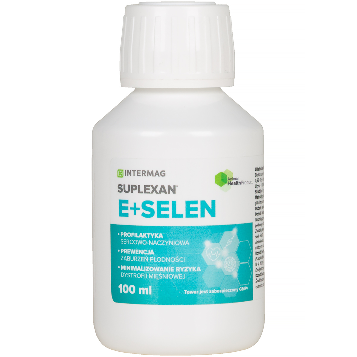 Suplexan VIGOR E + Selen witaminy na rozród zwierząt przeciw dystrofii