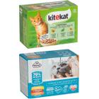 Mokra karma dla kota KITEKAT FRENDI mix smaków w sosie 24 x 85 g