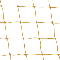 Siatka polietylenowa beżowa 5 x 5 cm na pokrycie wolier i wybiegów na wymiar