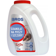 BROS Nornit trutka na myszy i szczury w granulacie 1 kg