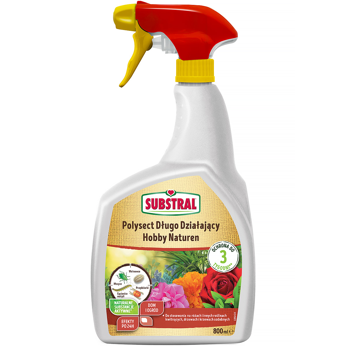 Polysect Naturen Spray Owadobójczy do roślin Ozdobnych Substral 800 ml