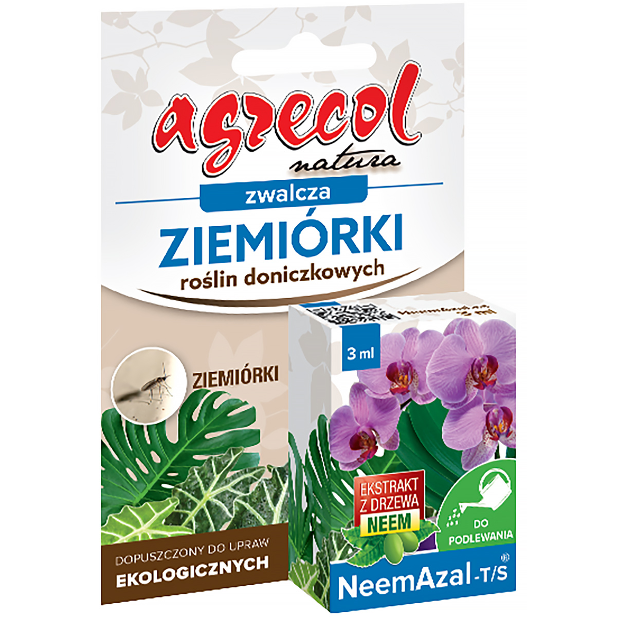 NeemAzal oprysk do zwalczania ziemiórki i innych szkodników Agrecol 3 ml