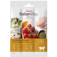 Italian Way przysmak dla kota kabanoski z kurczakiem i kurkumą 15 g
