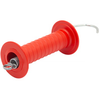 Uchwyt bramowy do ogrodzeń elektrycznych, czerwony