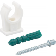 Uchwyt mocujący do rurki fi 16-18 mm plastikowy wciskany