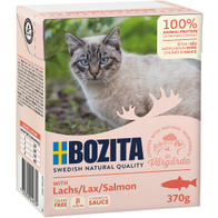Mokra karma dla kota Bozita kawałki w sosie z łososiem 370 g