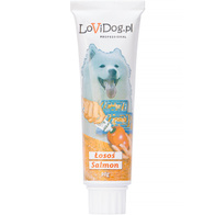 Pasztet dla psa z łososiem w tubce 90 g LoviDog