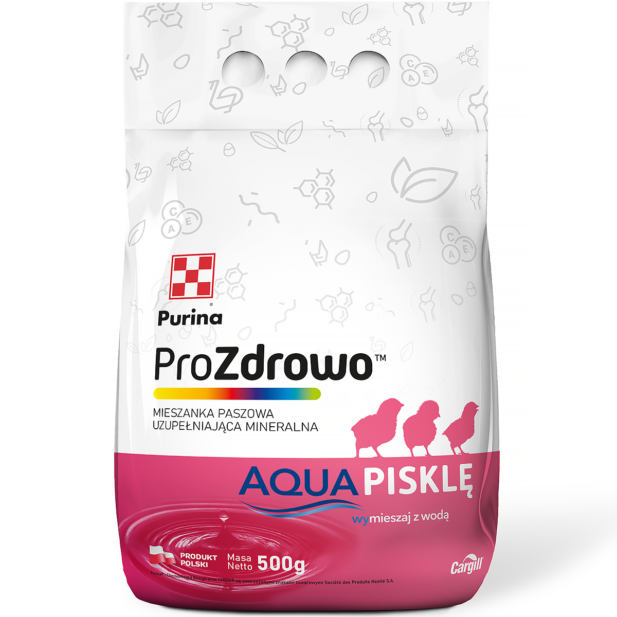 Witaminy dla piskląt do wody ProZdrowo Aqua Pisklę 0,5 kg