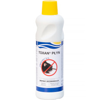 Zestaw trutka na szczury w płynie Toxan 1 l + stacja deratyzacyjna