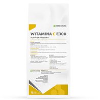Witamina C E300 kwas askorbinowy dla zwierząt czysty 1 kg