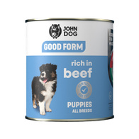 Mokra karma dla psów JOHN DOG GOOD FORM wołowina 800 g szczeniaki