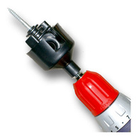 Uchwyt do wkręcania izolatorów do słupków drewnianych