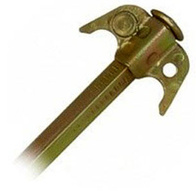 Uziom kwadratowy elektryzatora o długości 1m